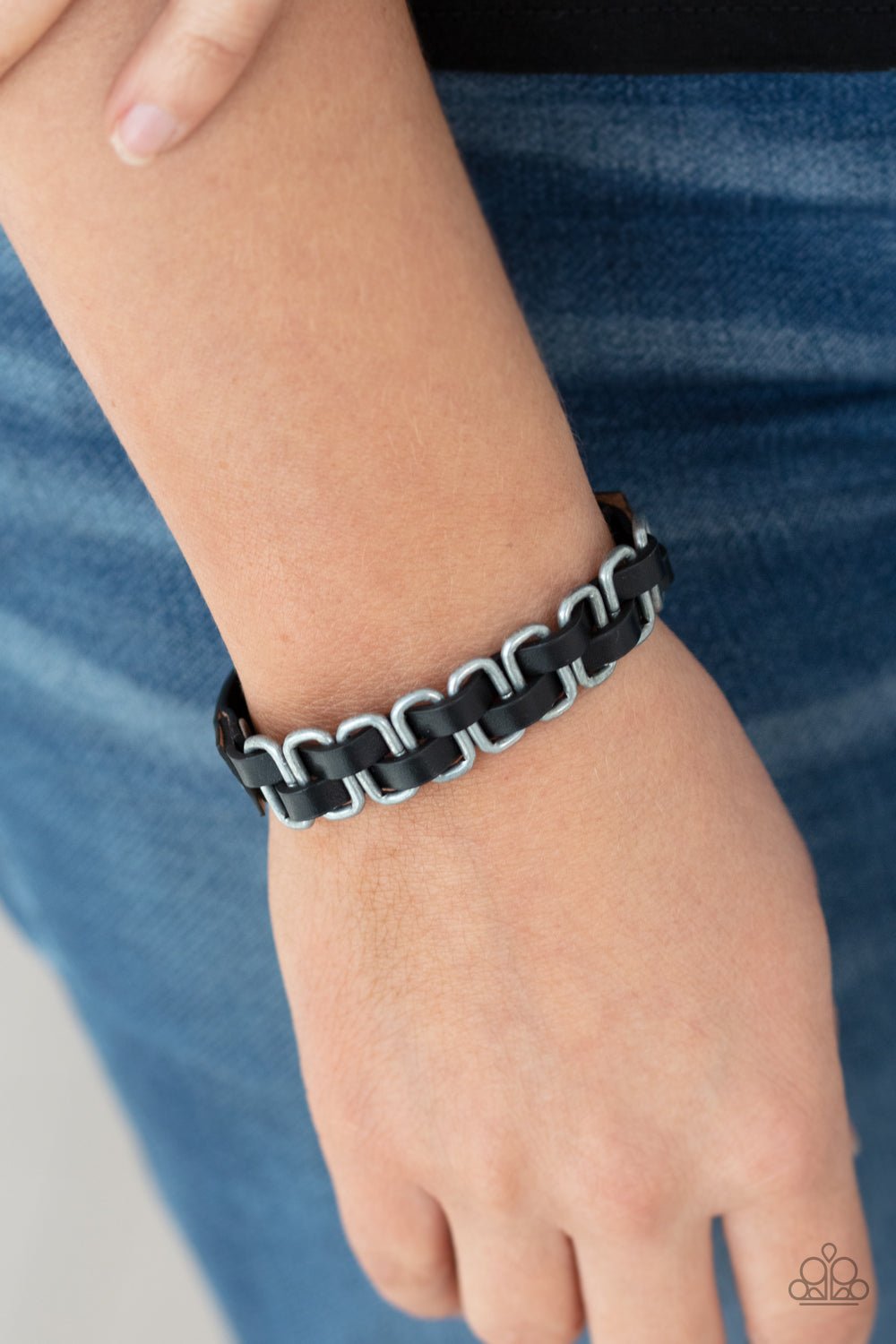 Gone Rogue - Silver Paparazzi Bracelet