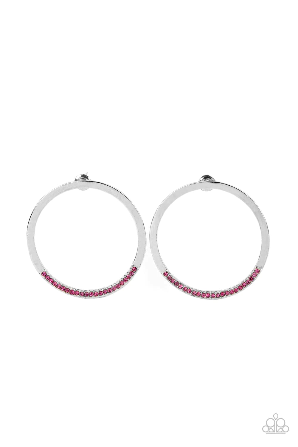 Spot On Opulence Pink Paparazzi Earrings