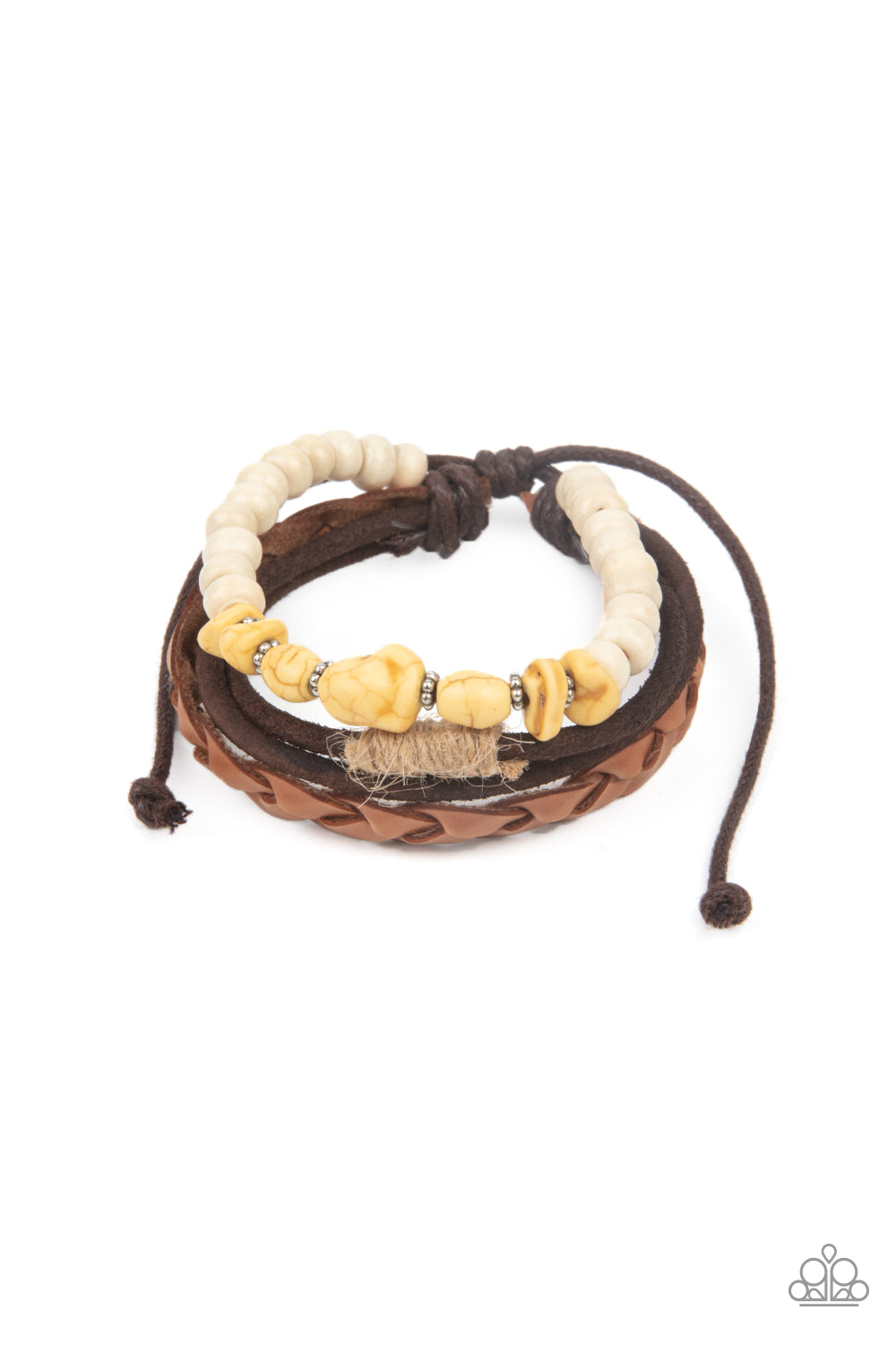 Far Out Wayfair - Yellow Paparazzi Bracelet