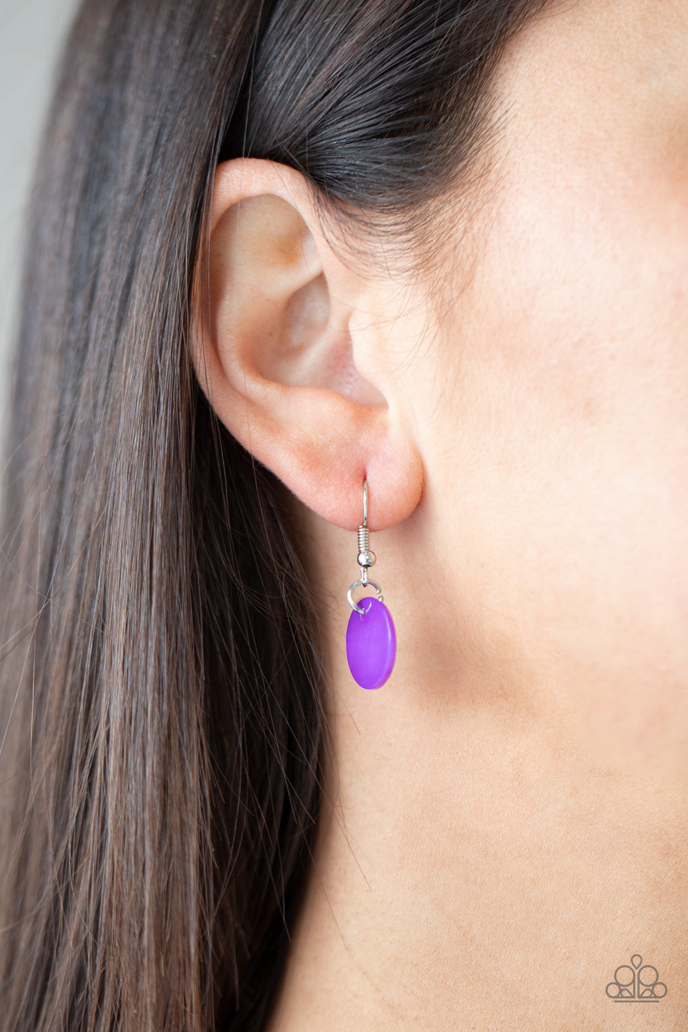 Tidal Tassels - Purple Paparazzi Necklace