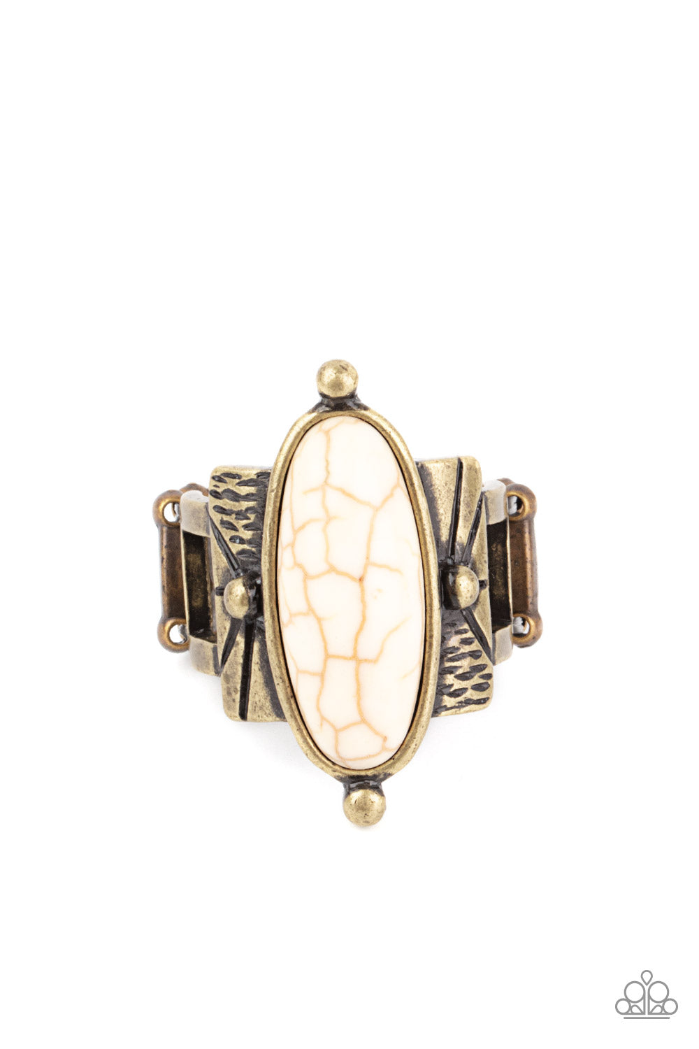 This BADLAND Is My BADLAND - Brass Paparazzi Ring