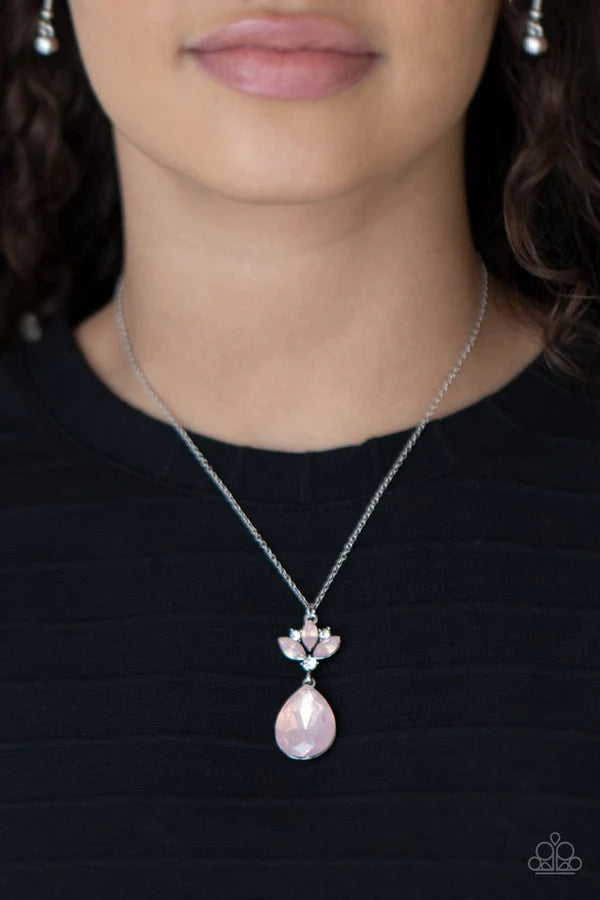 Celestial Shimmer Pink Paparazzi Necklace