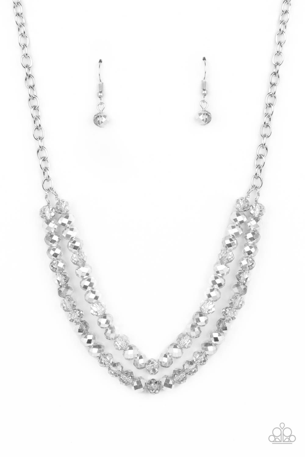 May The FIERCE Be With You - Silver Paparazzi Necklace