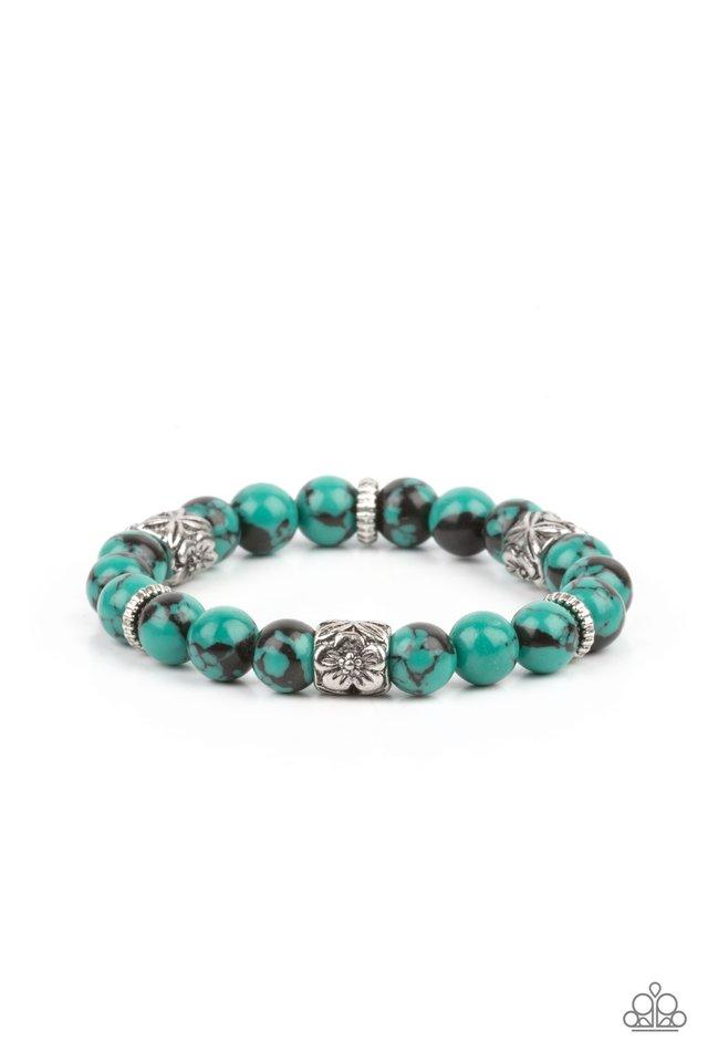 Garden Zen Green Paparazzi Urban Bracelet