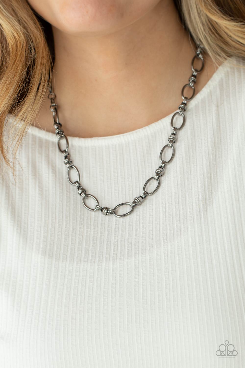 Defined Drama - Black Paparazzi Necklace