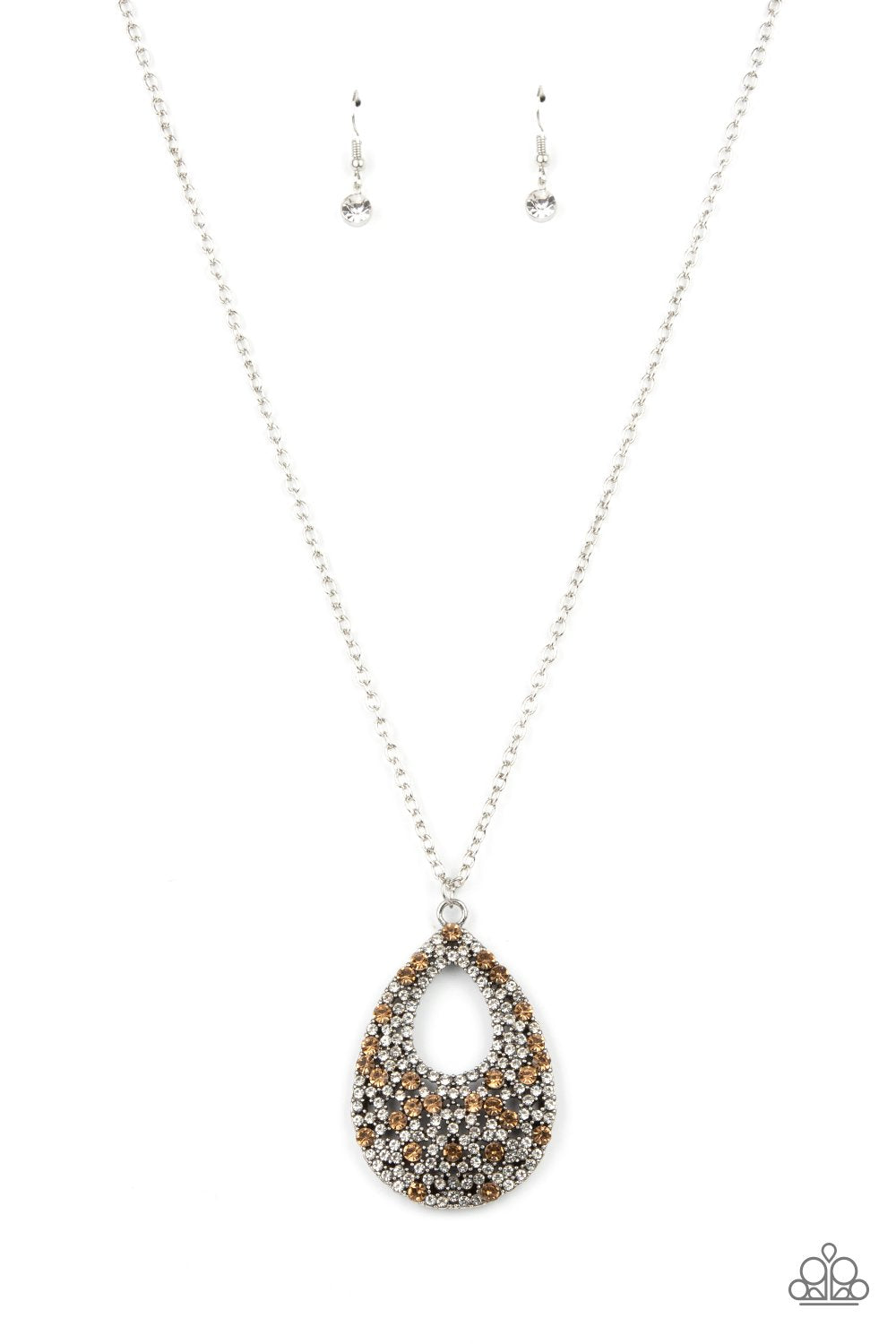High Society Stargazing - Brown Paparazzi Necklace