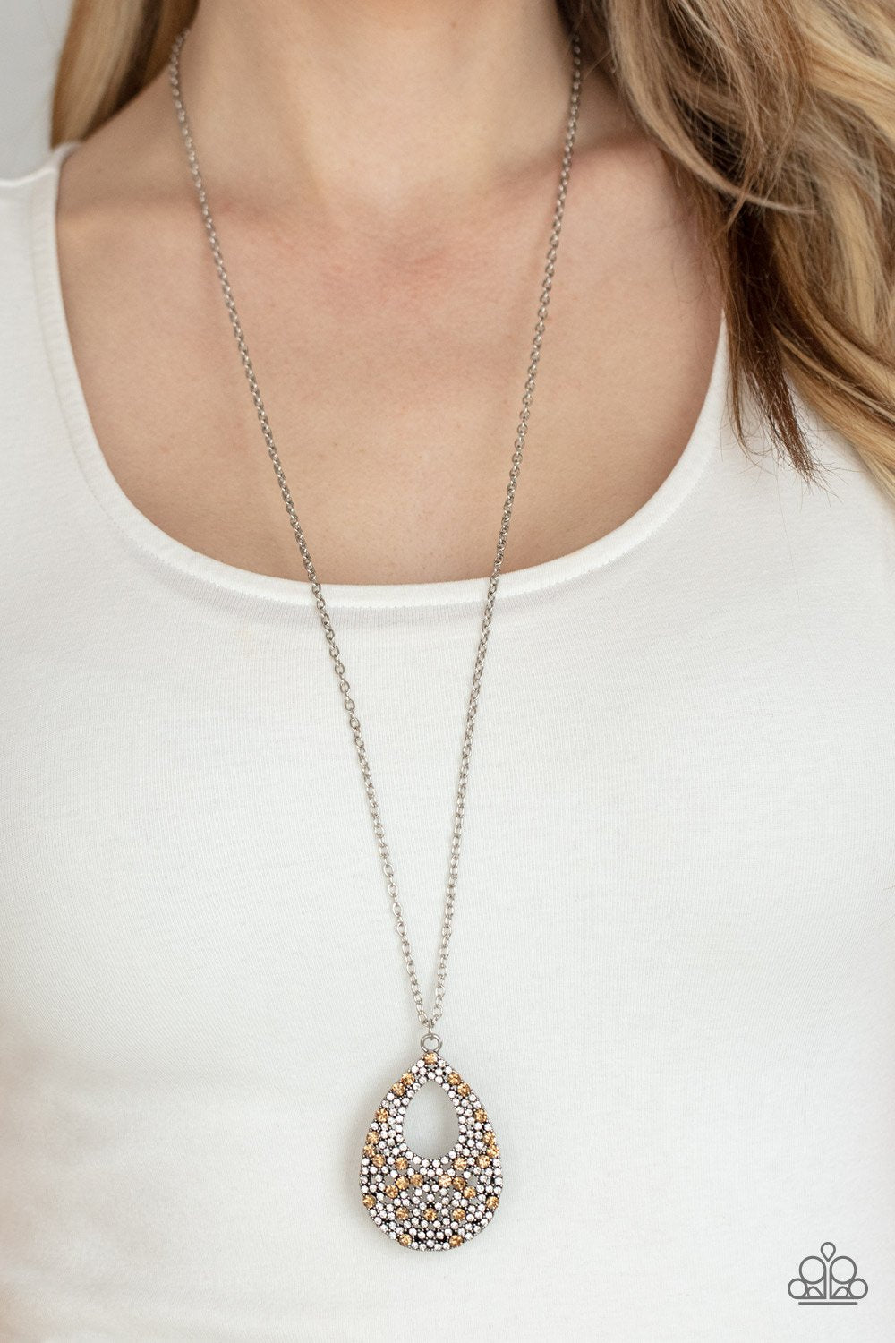 High Society Stargazing - Brown Paparazzi Necklace