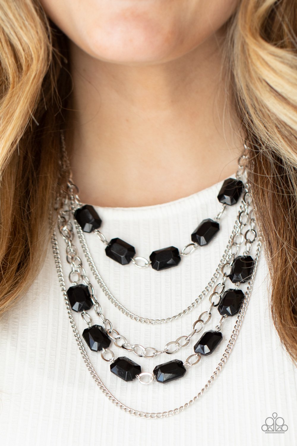 Standout Strands Black Paparazzi Necklace