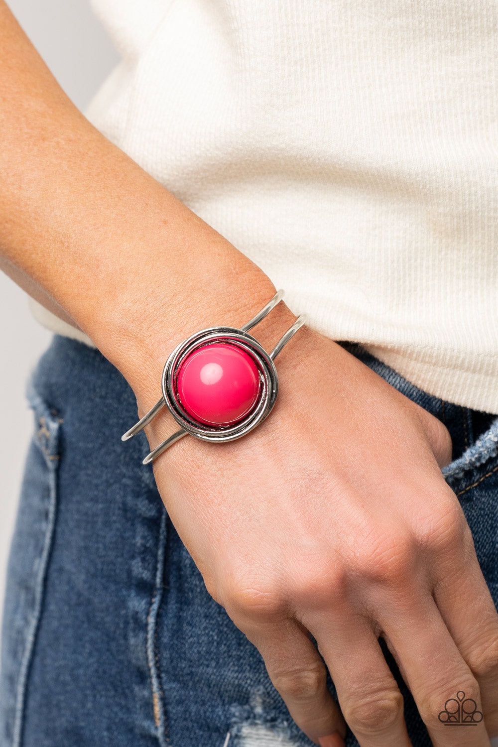 Take It From The POP! - Pink Paparazzi Cuff Bracelet