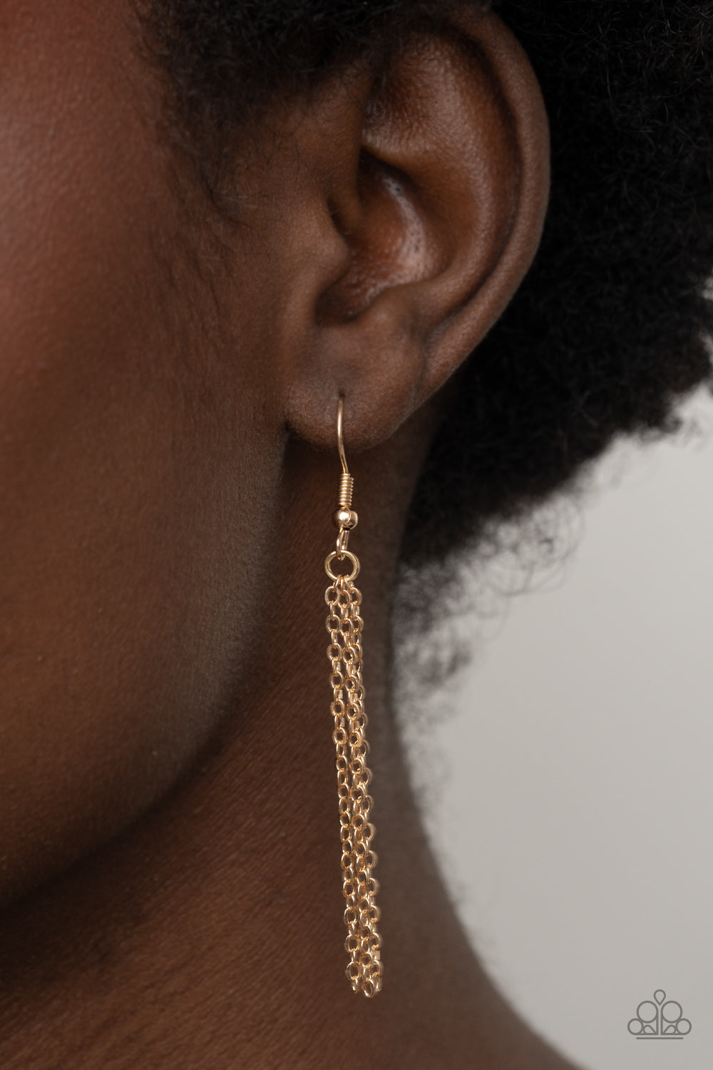 They Call Me Mama - Gold Paparazzi Necklace