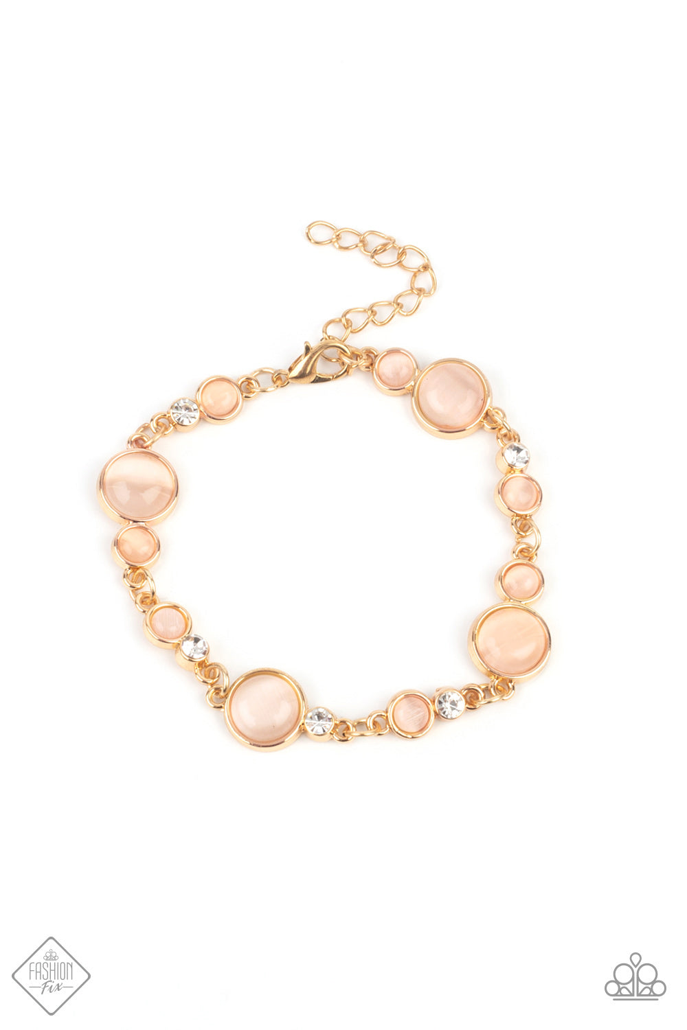 Storybook Beam - Gold Paparazzi Bracelet