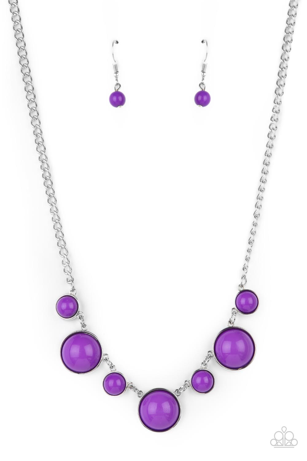 Prismatically POP-tastic - Purple Paparazzi Necklace