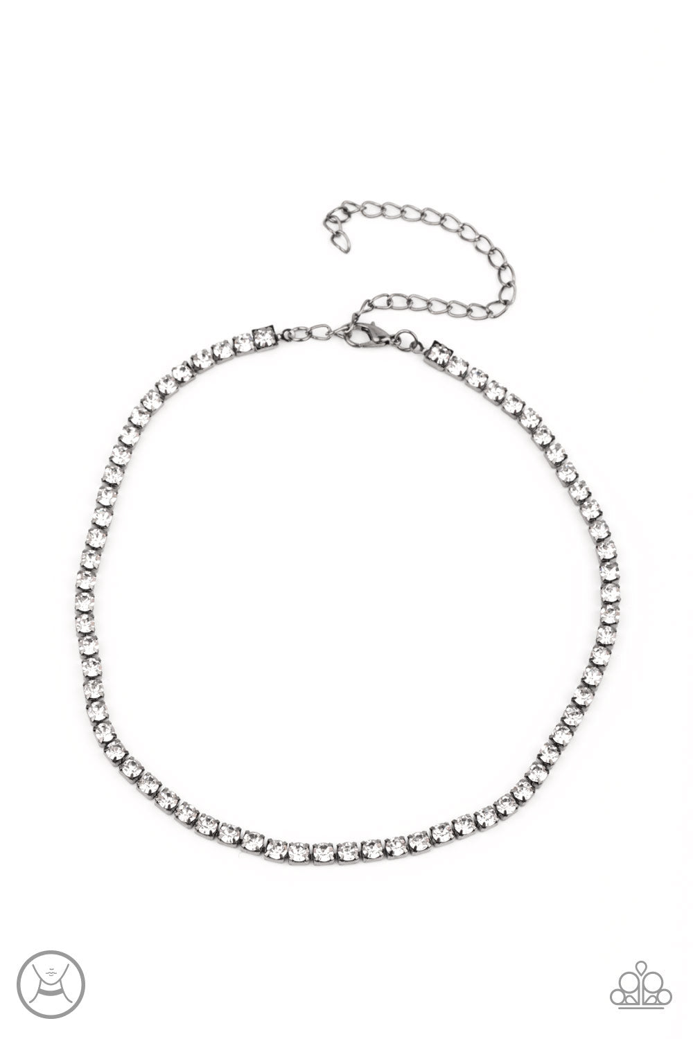 Starlight Radiance - Black Paparazzi Choker Necklace