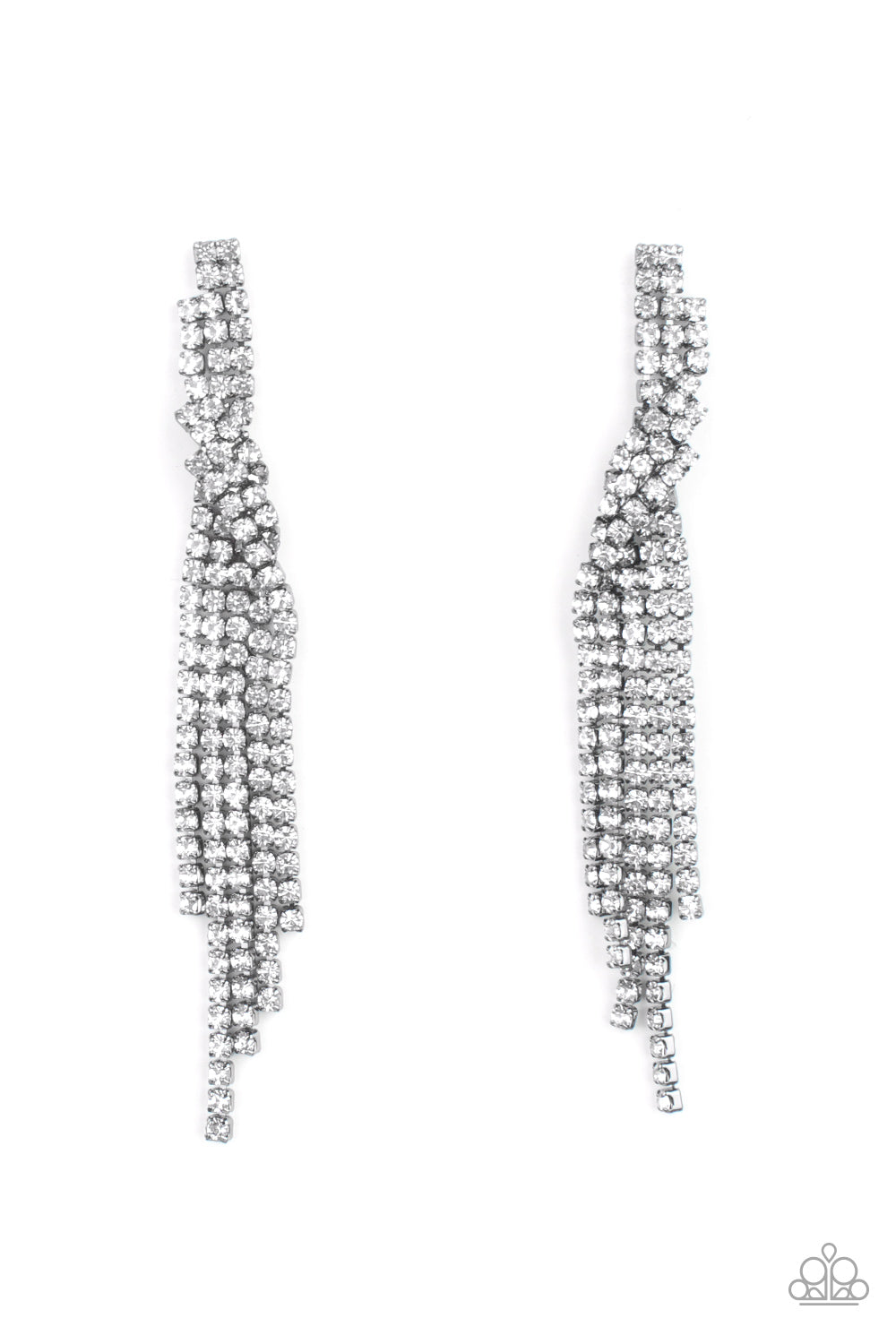 Cosmic Candescence - Black Paparazzi Earrings