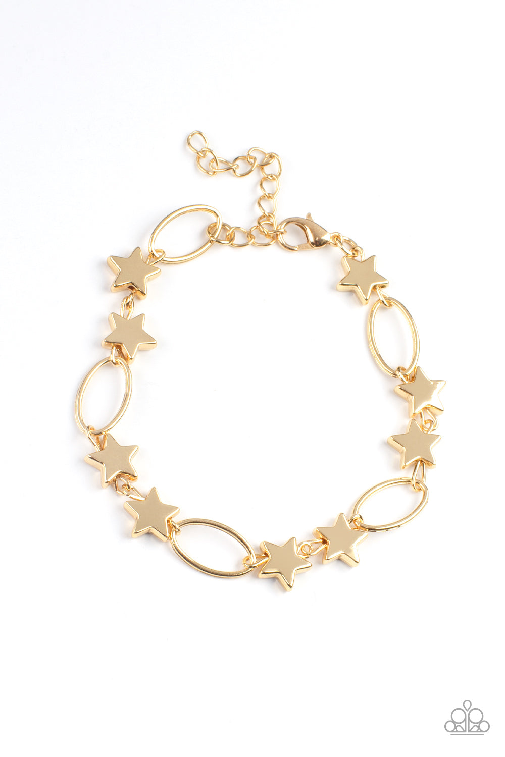 Stars and Sparks - Gold Paparazzi Bracelet