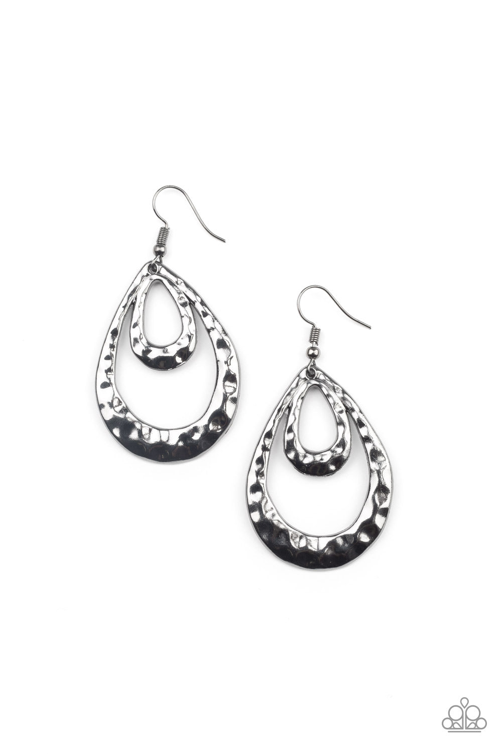Museum Muse - Black Paparazzi Earrings