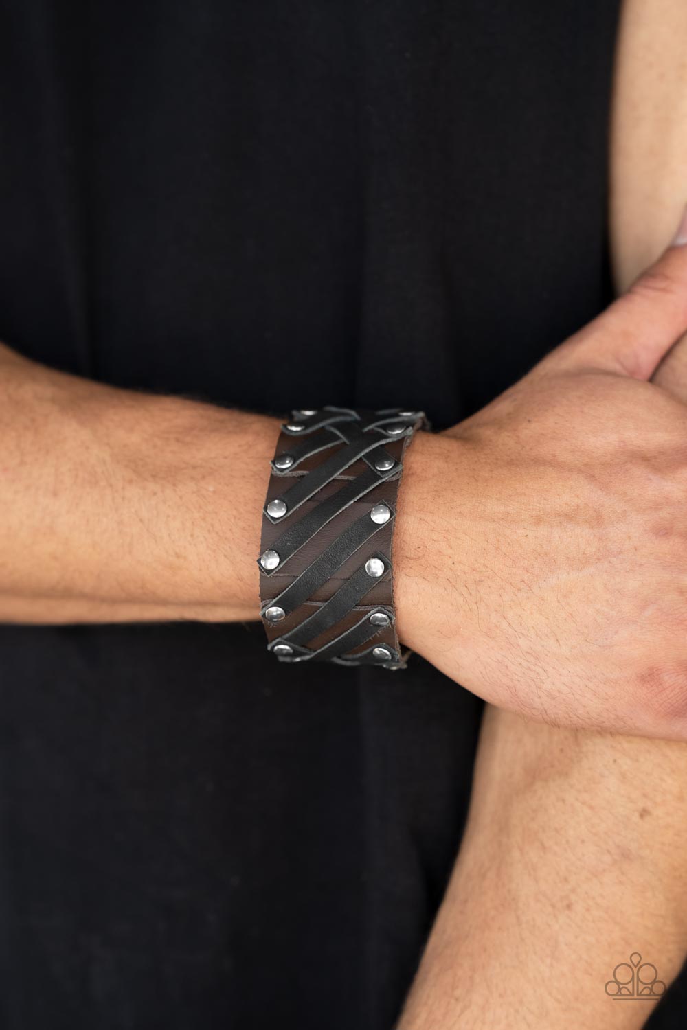 Rebel Rumble - Brown Paparazzi Urban Bracelet