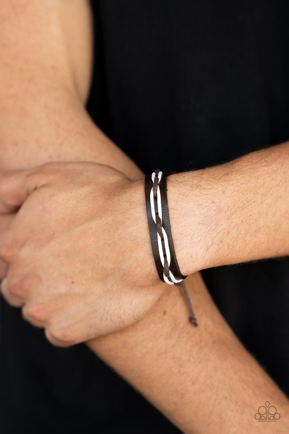 Lucky Locomotion - Brown Urban Paparazzi Bracelet