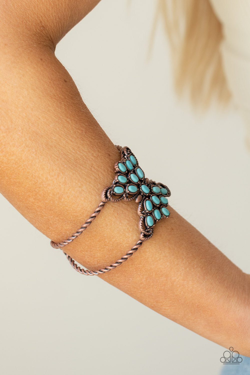 Pleasantly Plains - Copper Paparazzi Bracelet