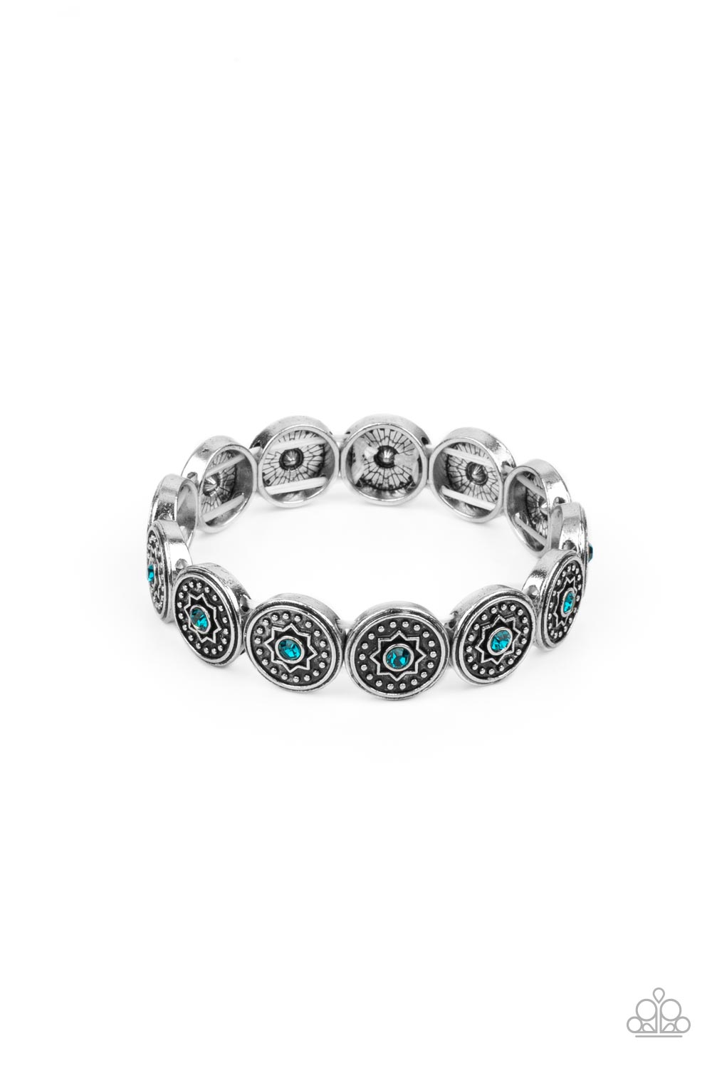 Colorfully Celestial - Blue Paparazzi Bracelet