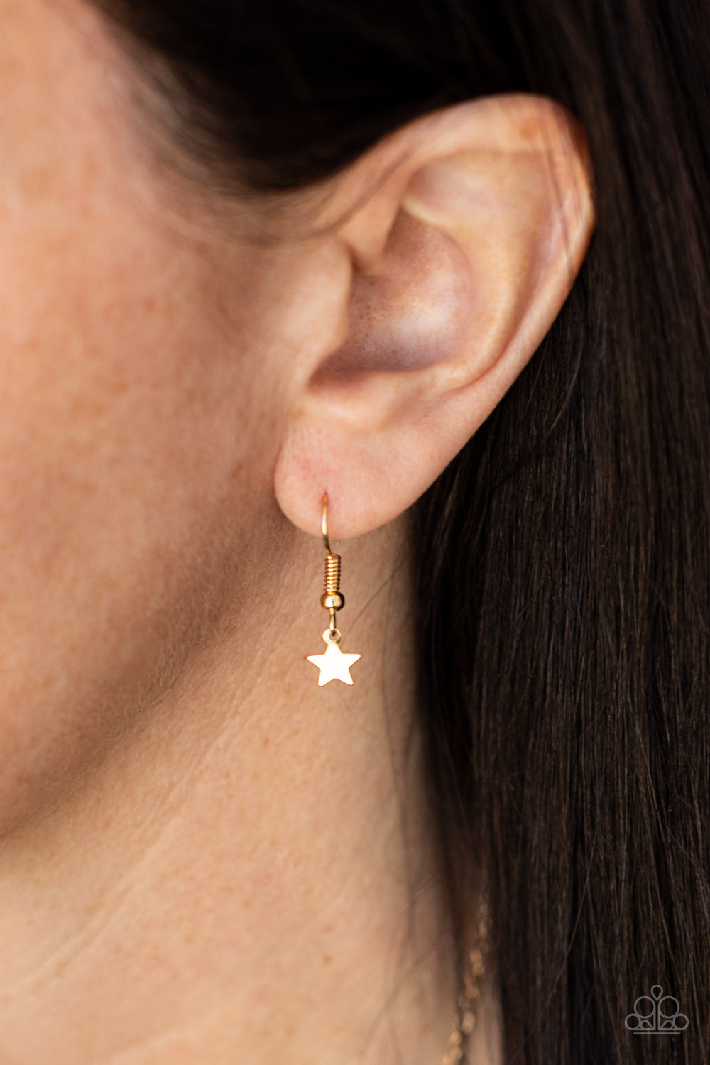 Starry Anthem - Gold Paparazzi Necklace