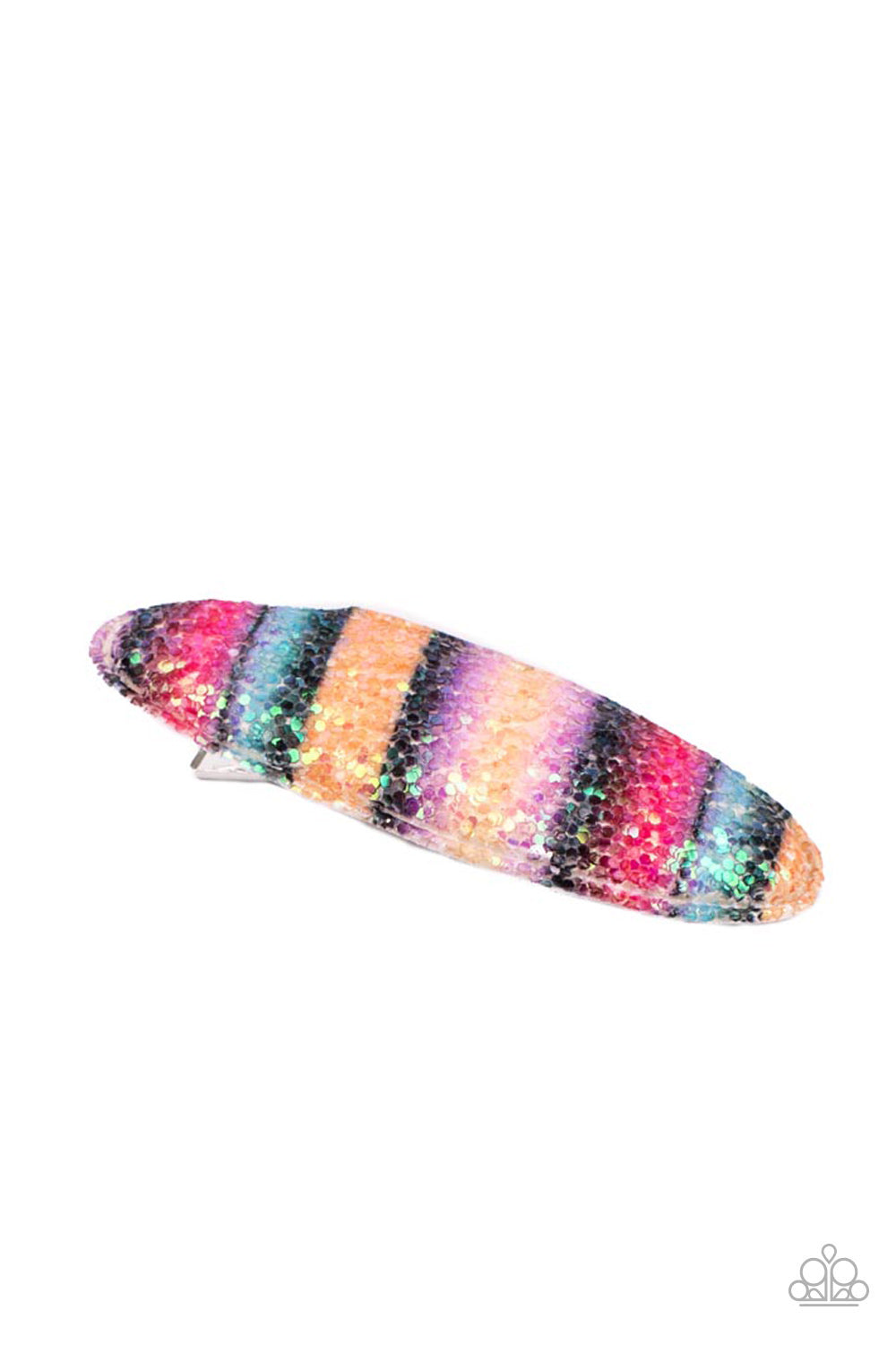 Rainbow Pop Summer - Multi Paparazzi Hair Clip