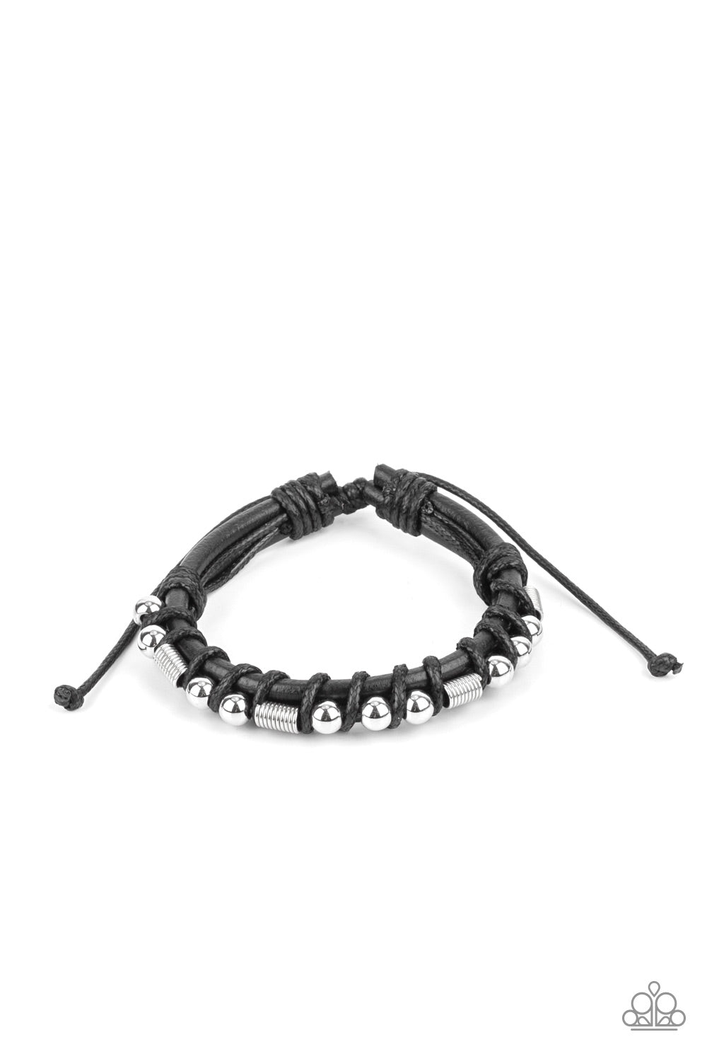 Bronco Brawler - Black Paparazzi Urban Bracelet