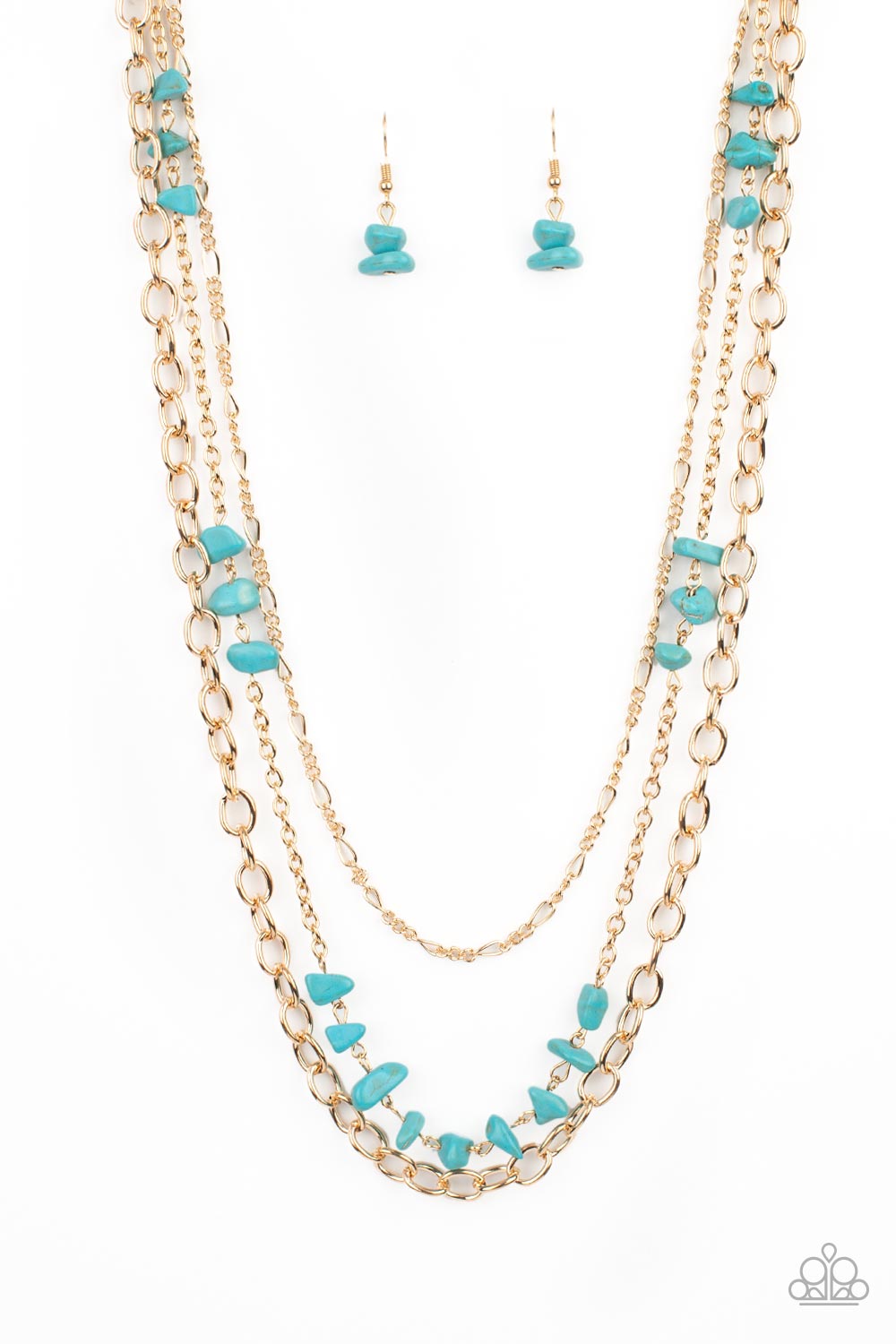 Artisanal Abundance - Gold Paparazzi Necklace