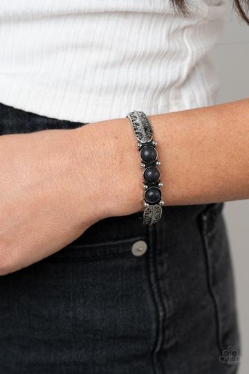 Mojave Glyphs Black Paparazzi Bracelet