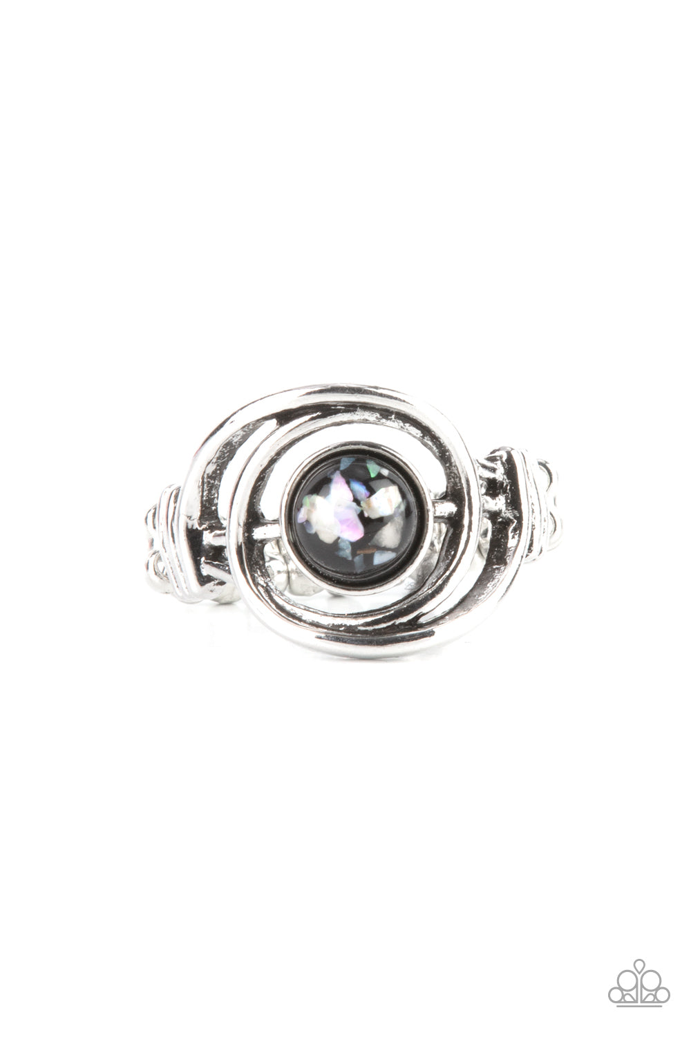 Celestial Karma - Black Paparazzi Ring
