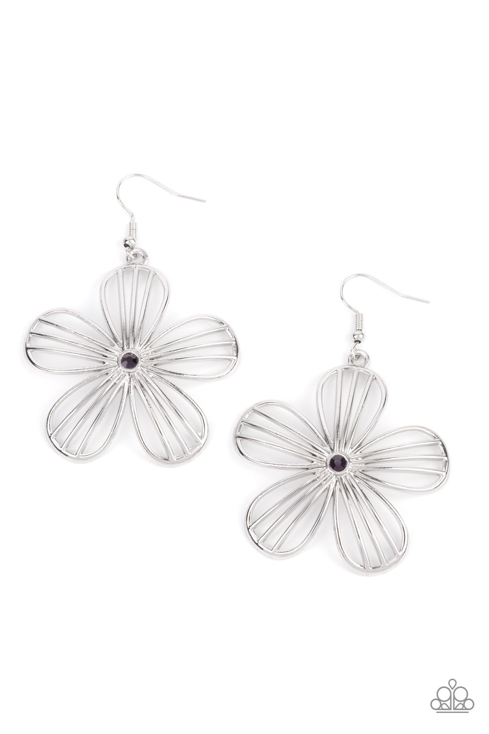 Meadow Musical - Purple Paparazzi Earrings