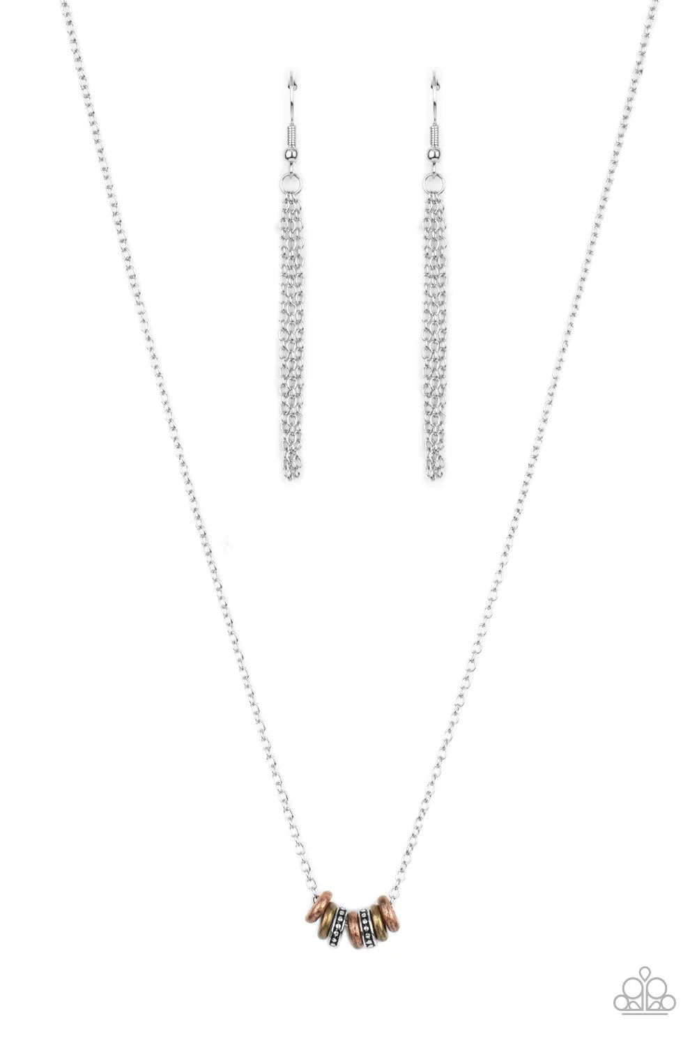 Dainty Dalliance Multi Paparazzi Necklace