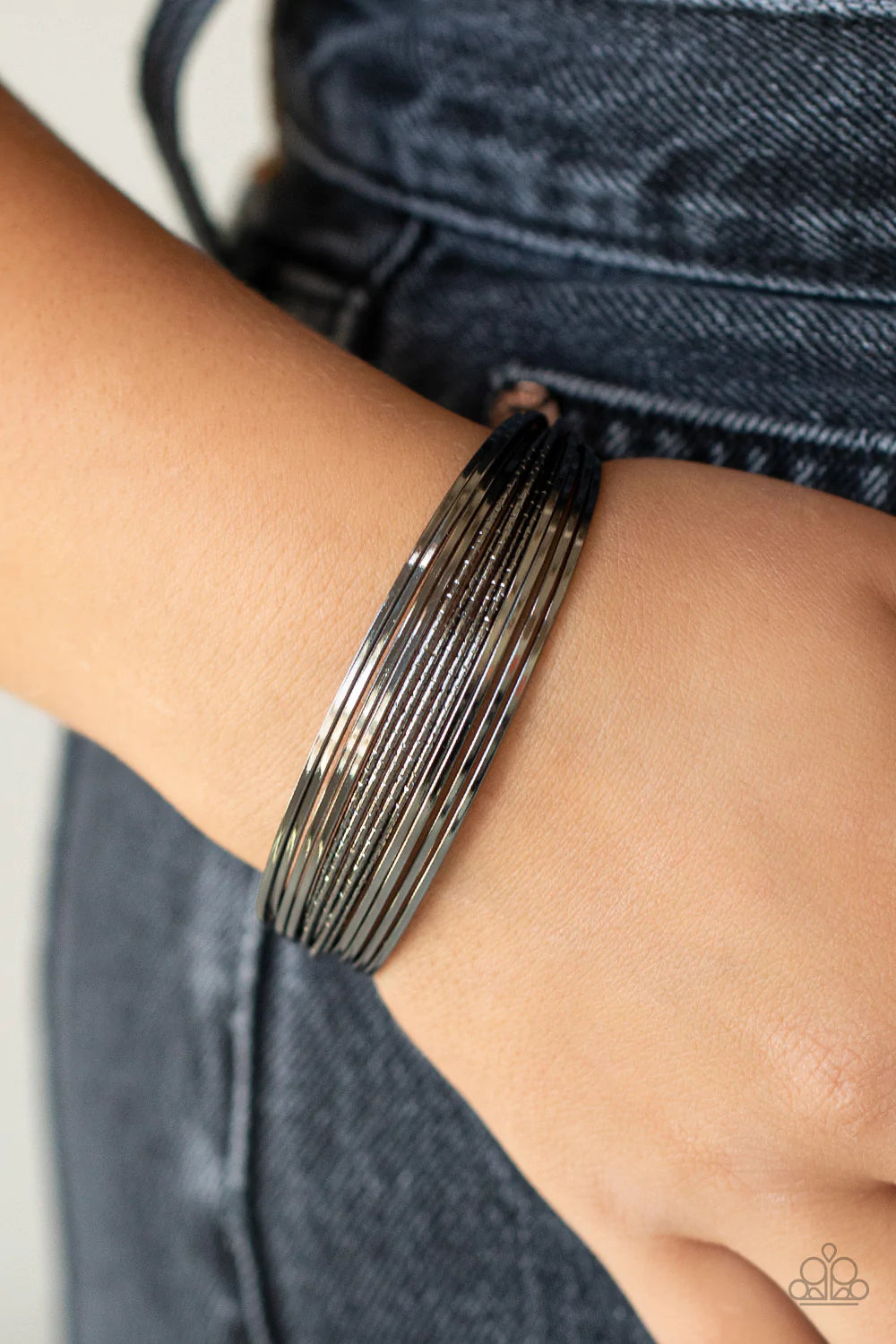 This Girl is on WIRE Black Paparazzi Bracelet