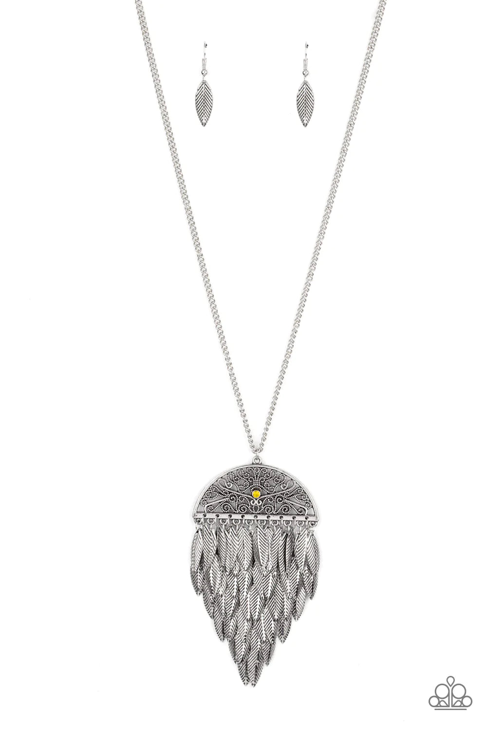 Canopy Cruise Yellow Paparazzi Necklace
