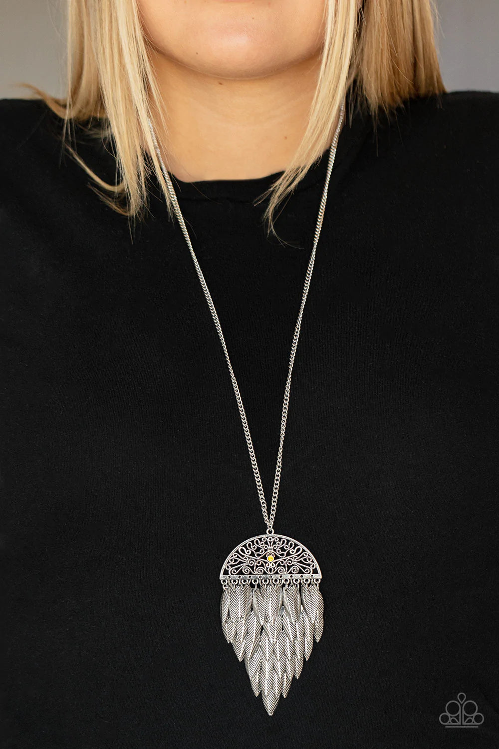 Canopy Cruise Yellow Paparazzi Necklace