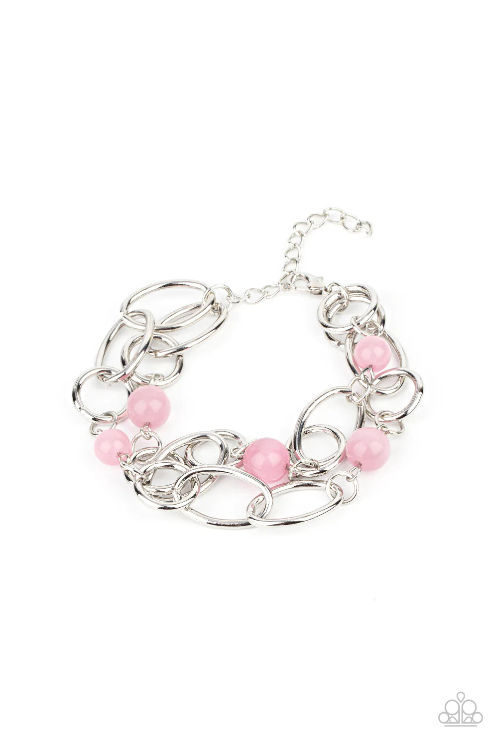Delightfully Daydreamy Pink Paparazzi Bracelet