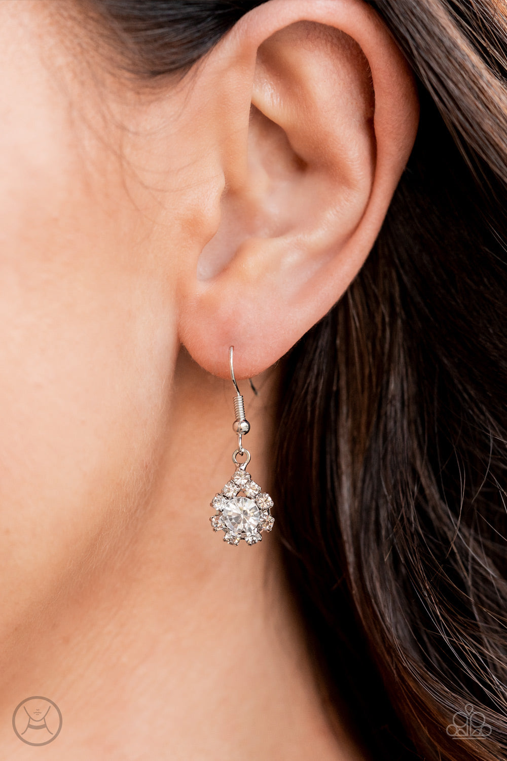 Princess Prominence - White Paparazzi Life of the Party Necklace