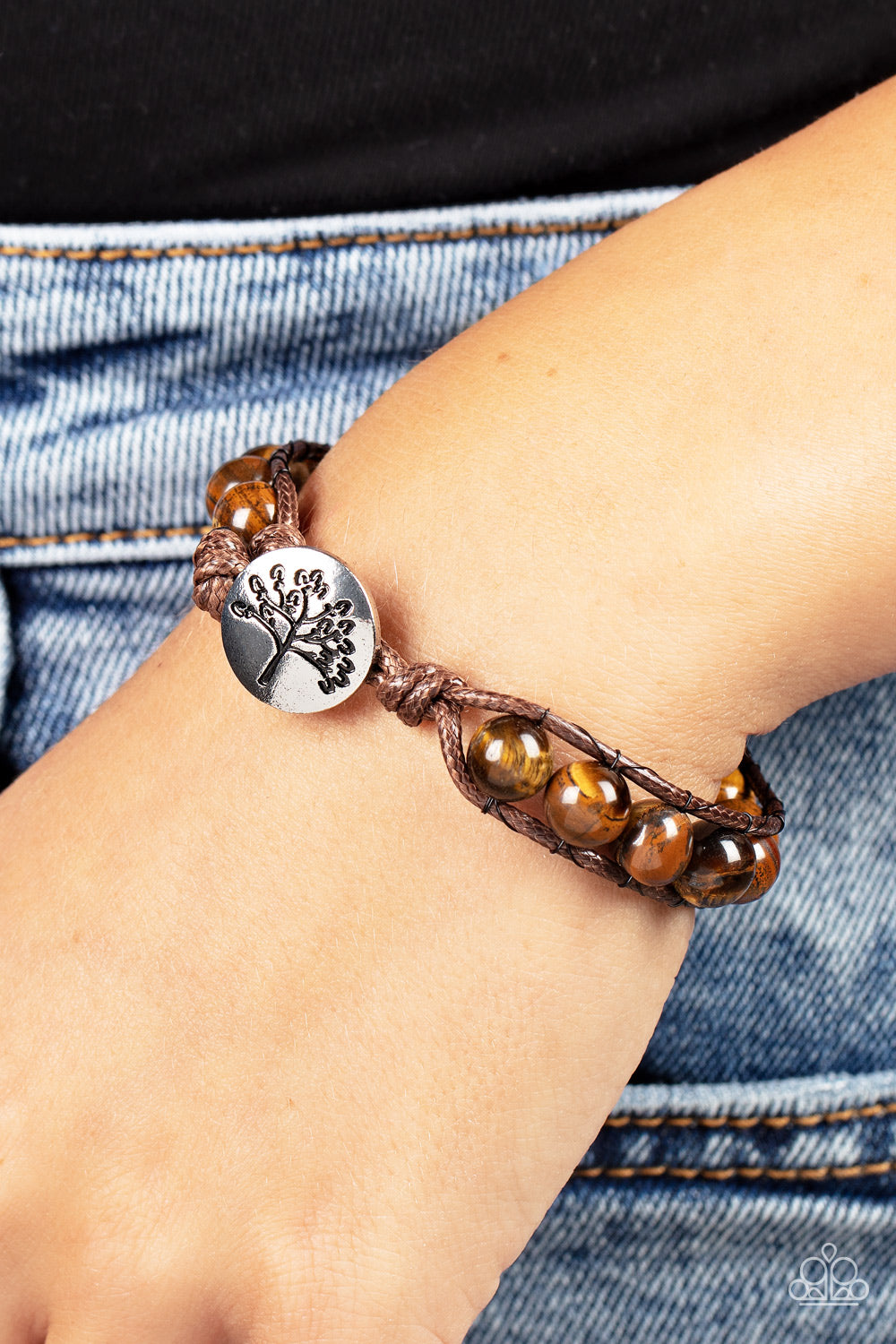 Seasonal Bounty - Brown Paparazzi Urban Bracelet