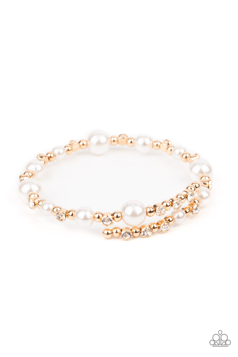 Chicly Celebrity - Gold Paparazzi Bracelet