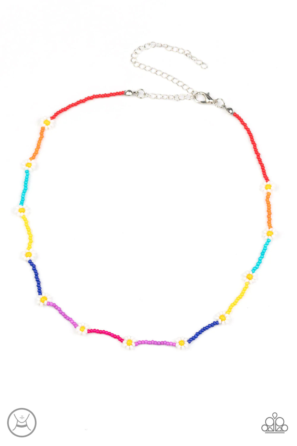 Colorfully Flower Child Multi Paparazzi Necklace