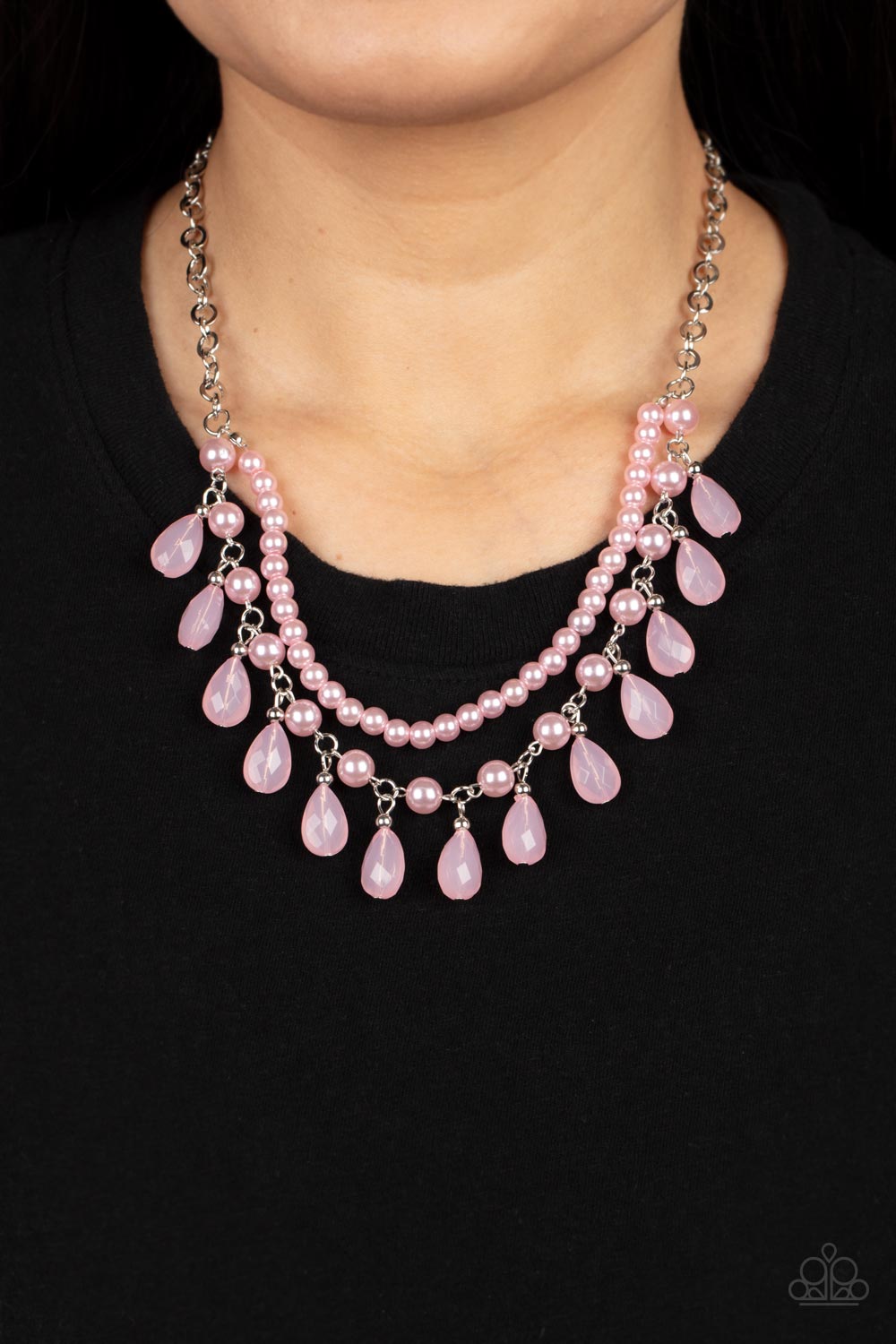 Dreamy Destination Wedding - Pink Paparazzi Necklace