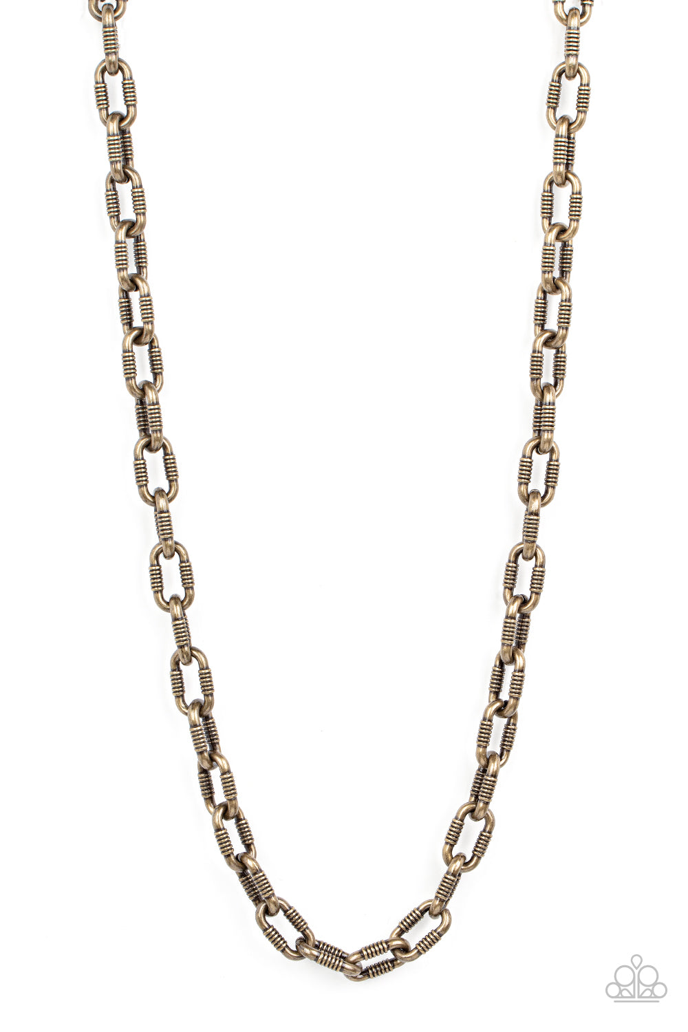 Rural Recruit - Brass Paparazzi Necklace