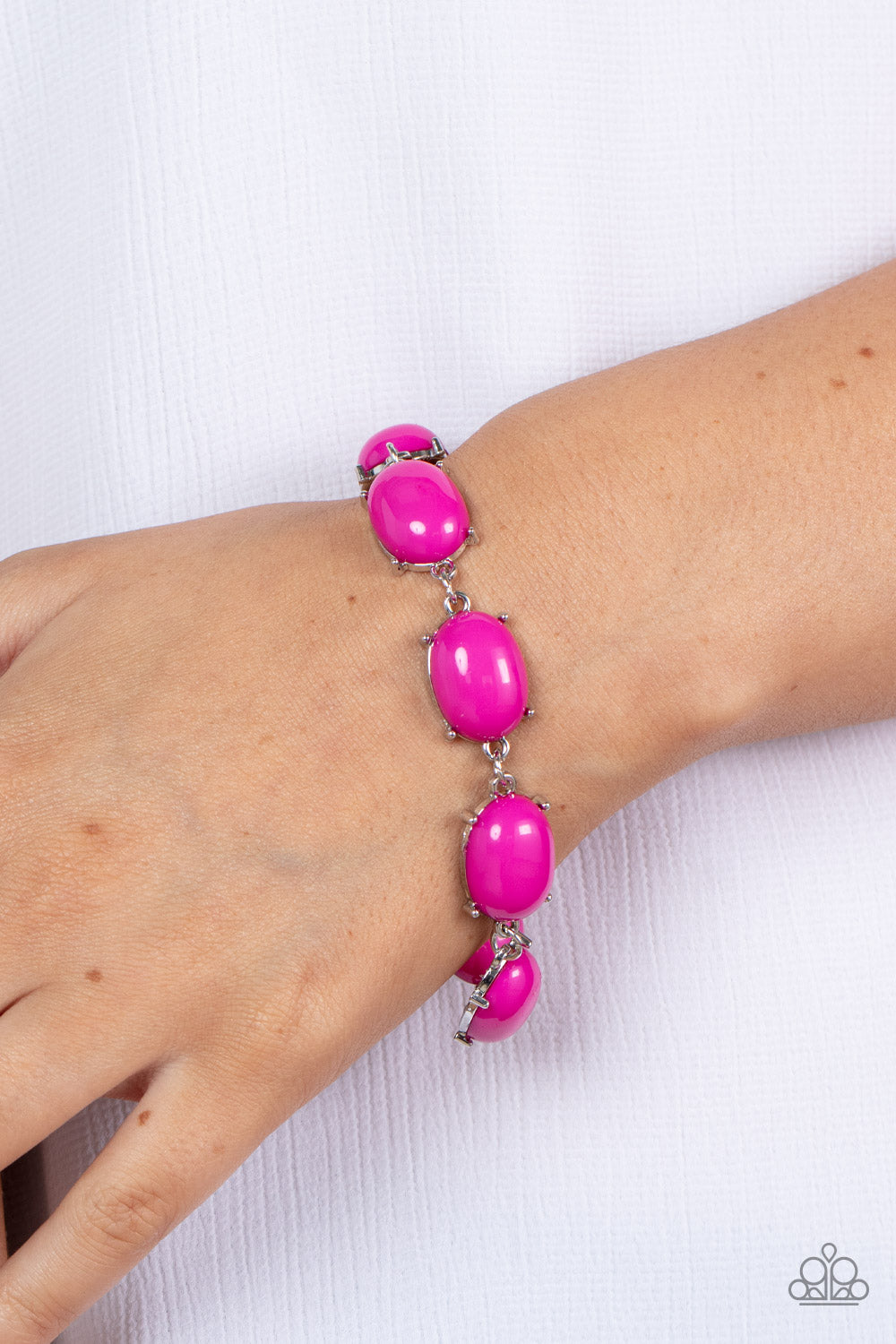 Confidently Colorful - Pink Paparazzi Bracelet
