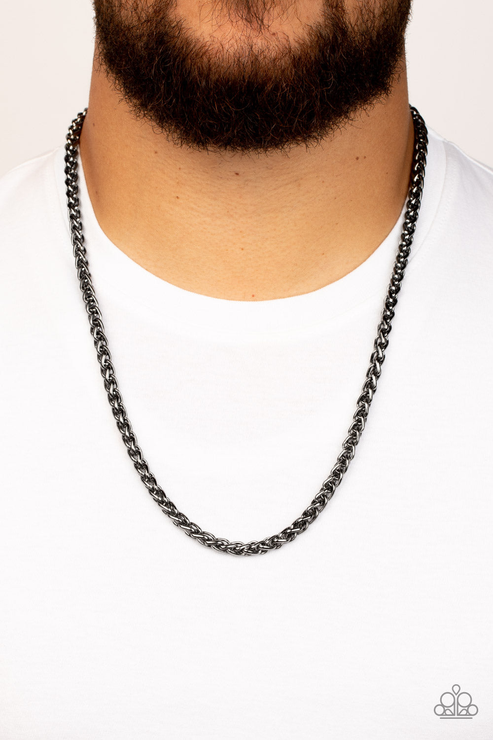 Metro Monopoly - Black Paparazzi Urban Necklace