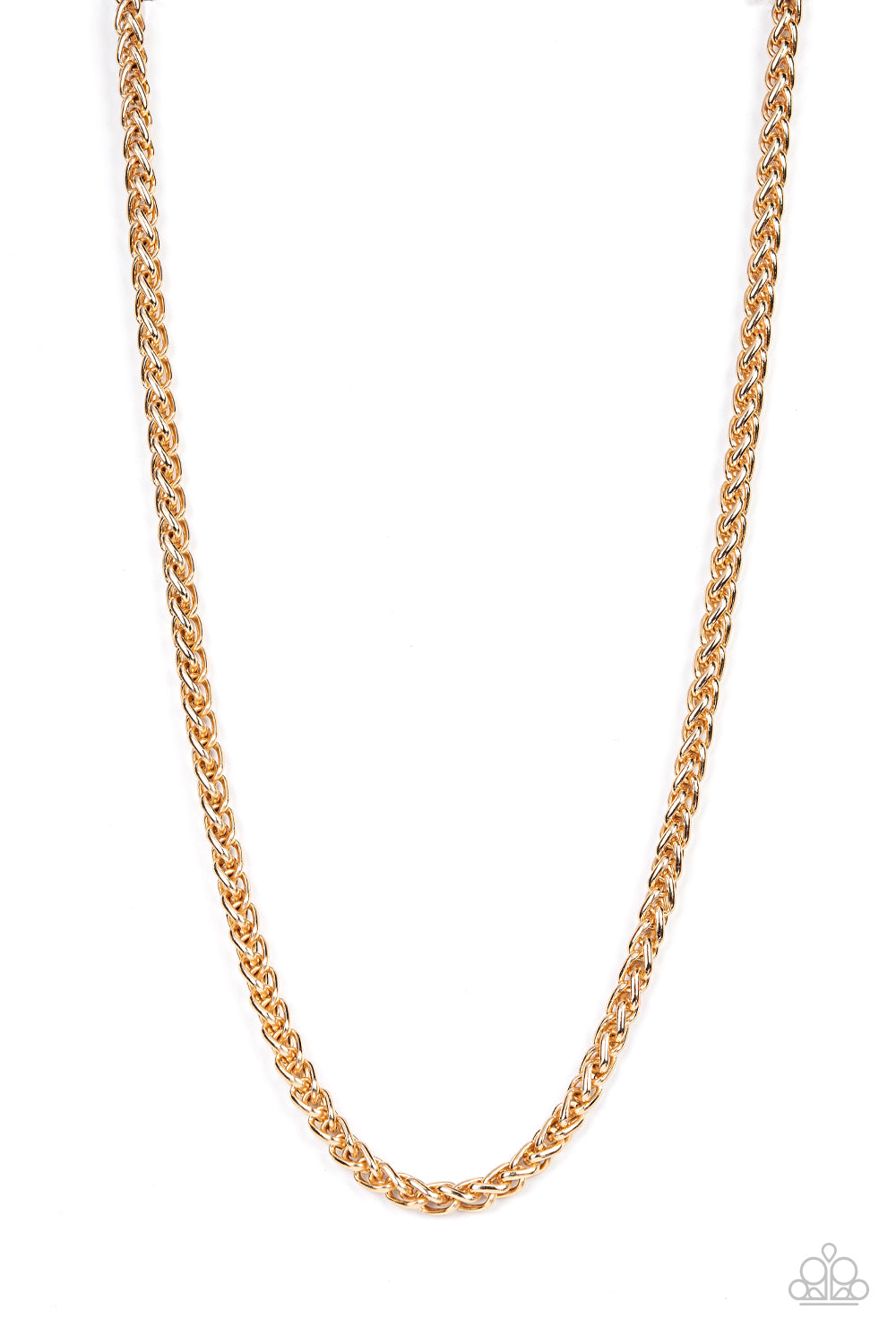 Metro Monopoly - Gold Paparazzi Urban Necklace