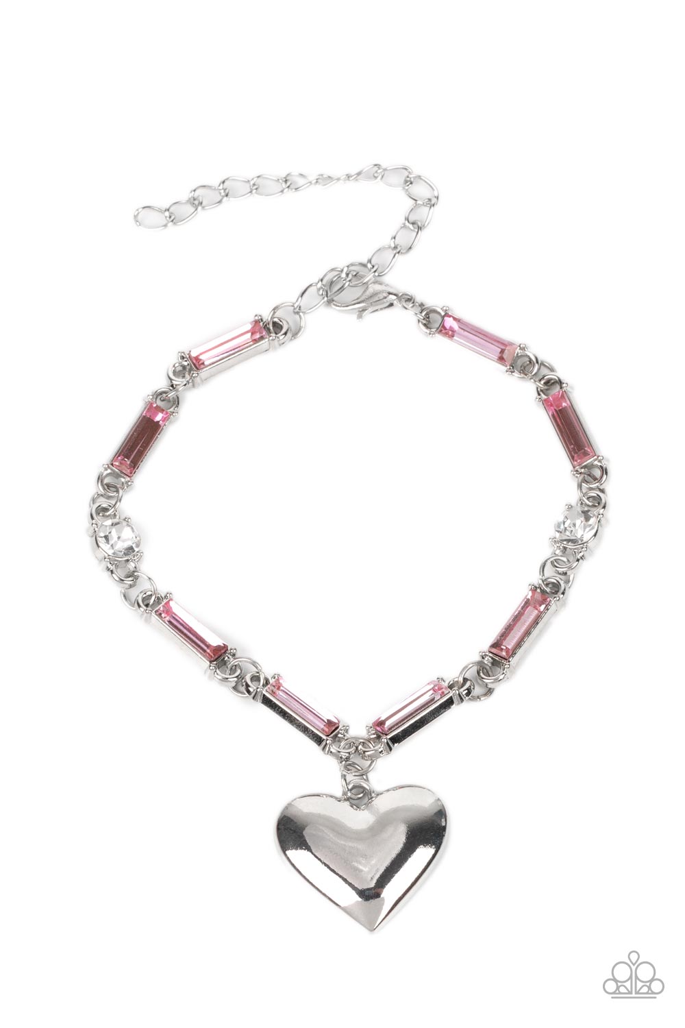 Sweetheart Secrets - Pink Paparazzi Bracelet