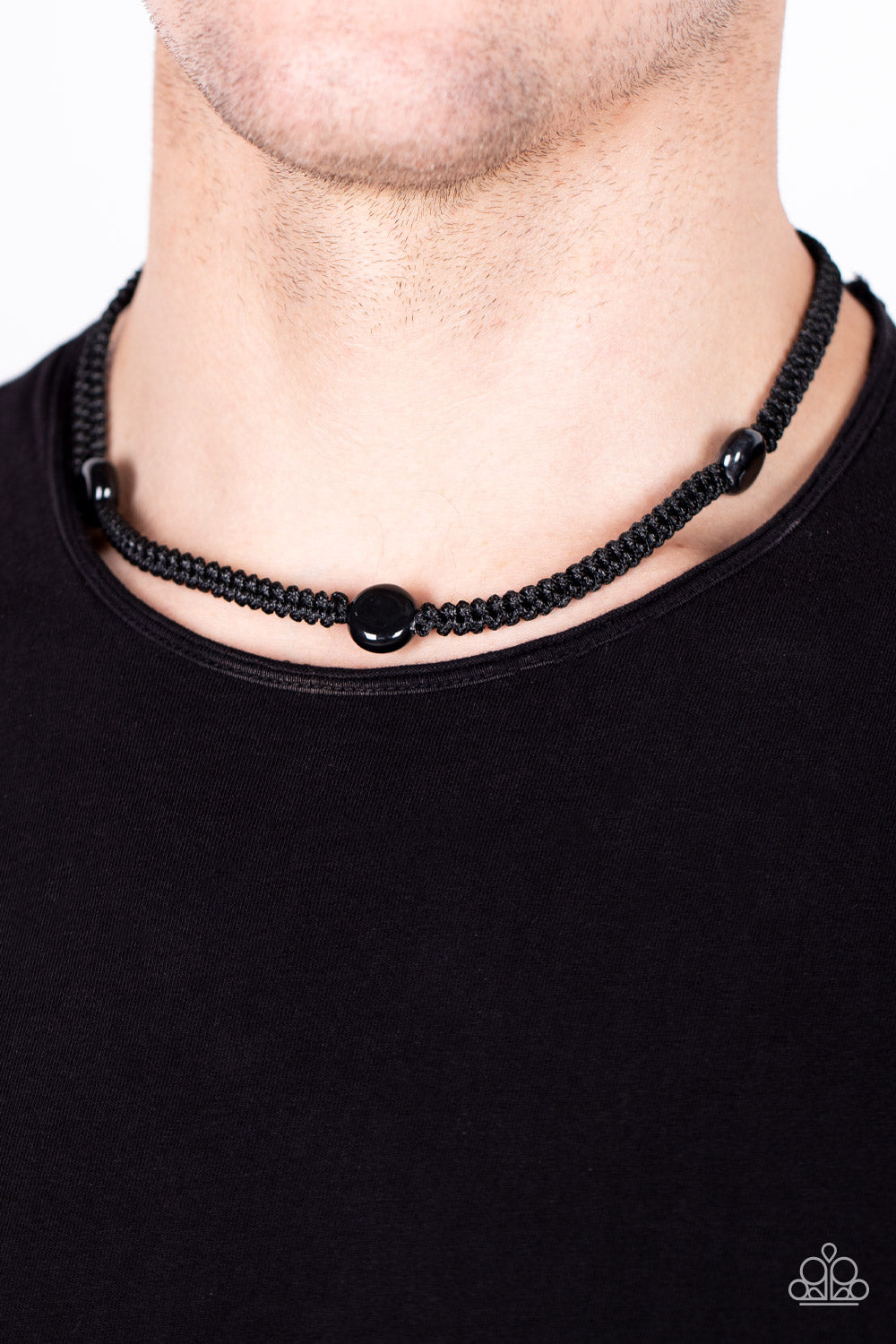 SoCal Style - Black Paparazzi Urban Necklace
