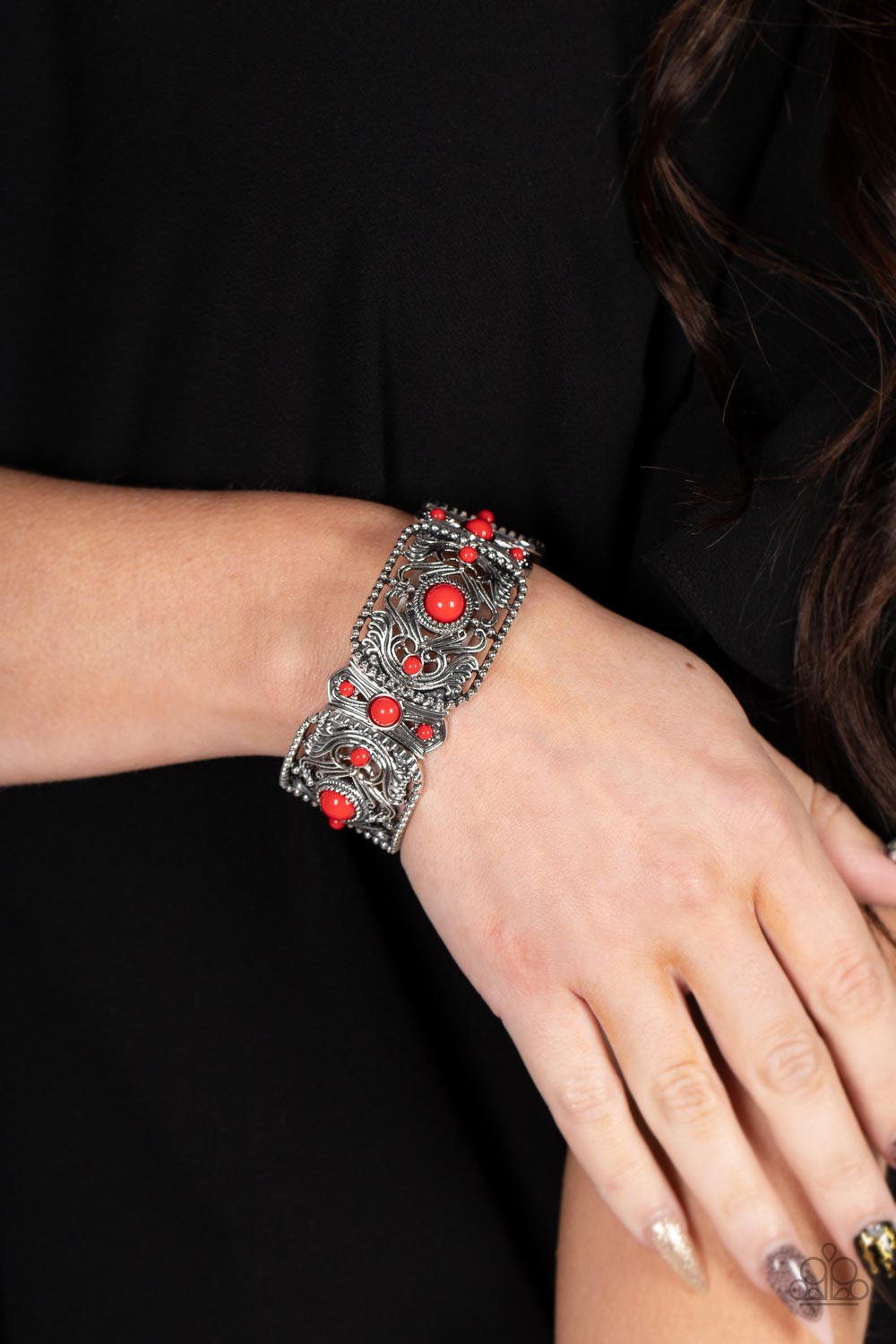 Going, Going, GONDOLA - Red Paparazzi Bracelet