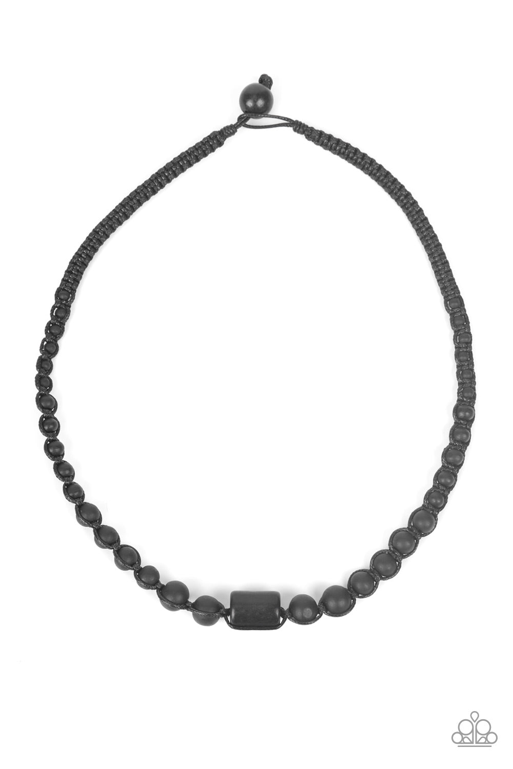 Its A THAI - Black Paparazzi Urban Necklace