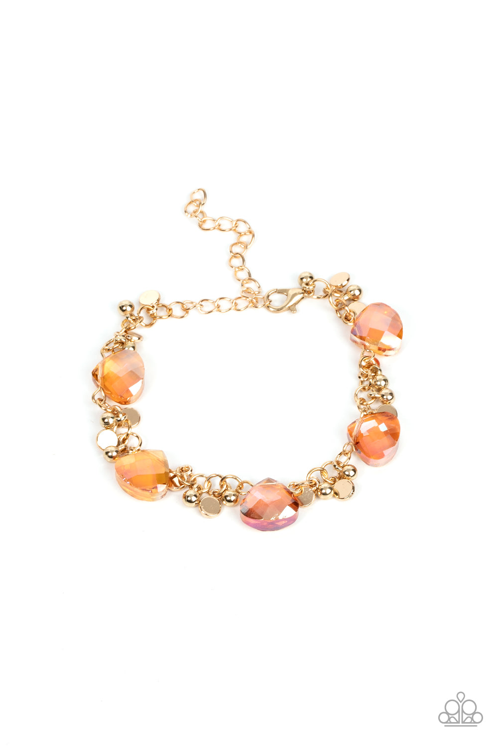 Super Nova Nouveau - Gold Paparazzi Bracelet